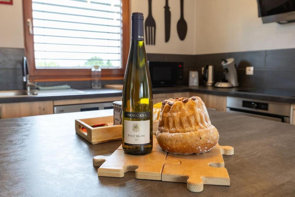 Agréable maison à la campagne Schlierbach Esterno foto